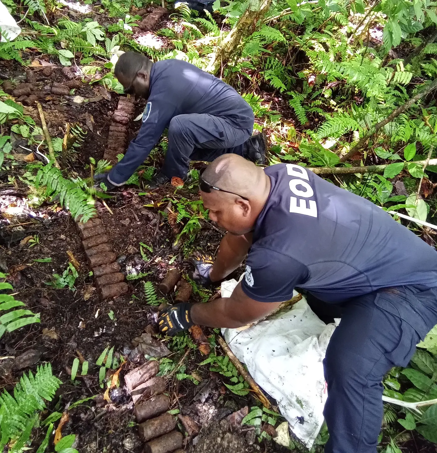 The operation, conducted to address the lingering dangers from World War II remnants, showcased the dedication and expertise of RSIPF EODD Officers.
