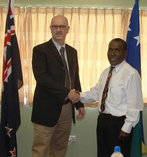The New Zealand delegation was led by Craig Hawke, Deputy-Secretary at the Ministry of Foreign Affairs and Trade and head of the New Zealand Aid Programme.