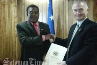 Mr. Ostby will represent the UN and UNDP in 10 countries, including Solomon Islands.