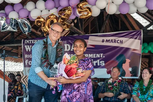 Ms. Kwainarara was nominated for her outstanding leadership, advocacy, and contributions to supporting survivors of gender-based violence, including representing women and girl survivors in court.