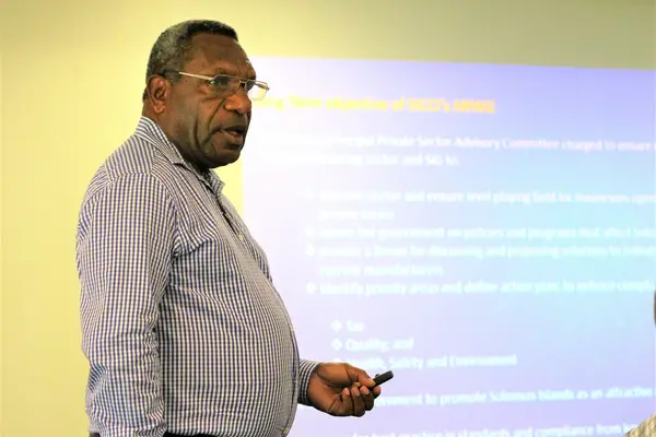 Manufacturing Industry Working Group (MIWG) Chairman and Chief Executive Officer (CEO) of South Pacific Oil (SPO), Mr Carson Korowa said the MIWG will support SICCI as an advisory body to ensure regular and informed communication between the manufacturing sector and SIG.