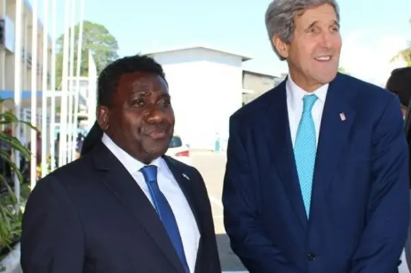 Secretary of State, John Kerry he was deeply saddened by the loss of lives during the tropical cyclone three months ago.