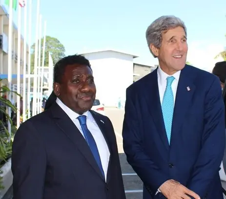 Secretary of State, John Kerry he was deeply saddened by the loss of lives during the tropical cyclone three months ago.