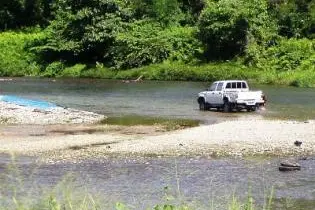 Police still searching for clues to the violent murder of a 25 year old woman found dead at Lunga river.