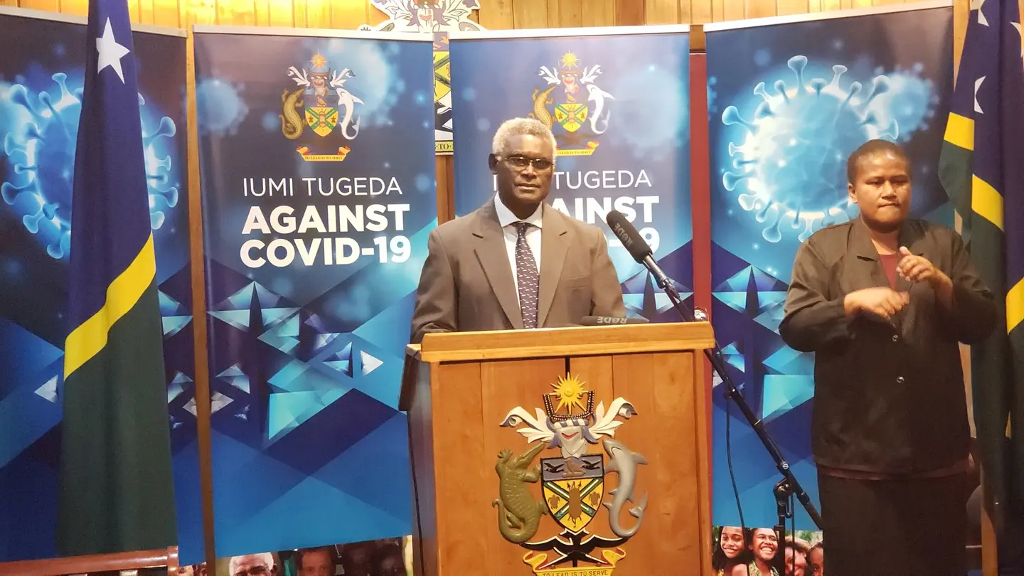 Sogavare says a comprehensive software underpinning this online portal has been completed and members of the public will be able to view the ESP recipient list.