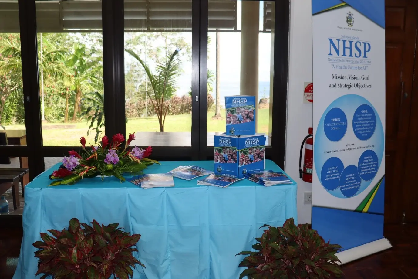The National Health Strategic Plan was developed under the theme “A Healthy Future for All Solomon Islanders”