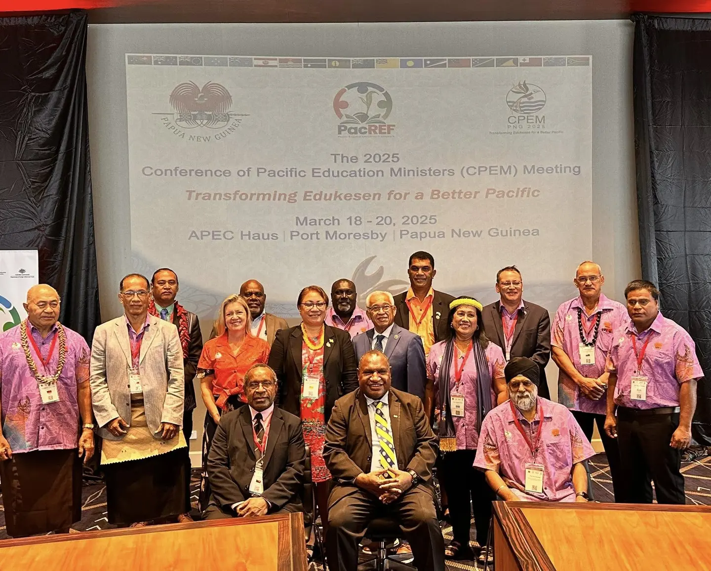 The high-level conference brought together Education Ministers from the Pacific, senior government officials, educators, development partners, civil society organisations, and policymakers to address key education priorities within the Pacific toward the goals of PacREF and the 2050 Strategy for the Blue Pacific Continent.