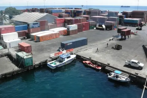 Under the new Ports charges, ships berthing at the Point Cruz are now charged at Gross Cargo Tonnages and not according to their lengths.