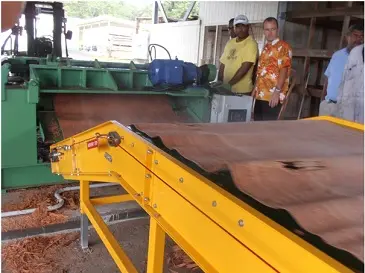 Utilising Senile Coconut Palm Stems in the Pacific