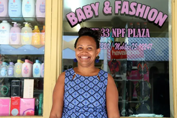 At 36, Florence, a mother of two, is an experienced entrepreneur who manages a successful retail business, in a country where older men dominate the business landscape, she is an anomaly.