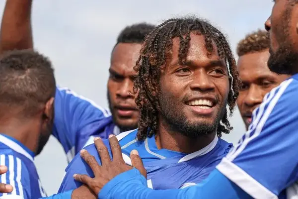 Junior Fordney scored the opener as Central Coast FC beat Lae City FC 3-2 at the OFC Champions League 2022.