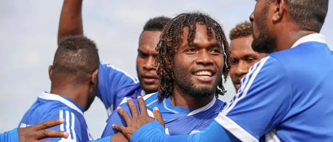 Junior Fordney scored the opener as Central Coast FC beat Lae City FC 3-2 at the OFC Champions League 2022.