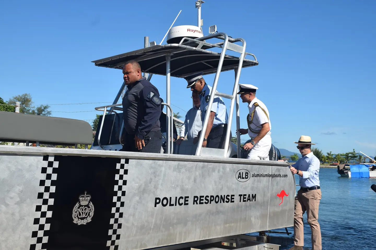 The first lot of fast craft boats was donated by Australia in late April 2020.