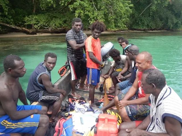 The training was for community monitors to carry out simple Biological Monitoring Surveys at the community level in accordance with Solomon Islands Locally Managed Marine Areas Network protocols.