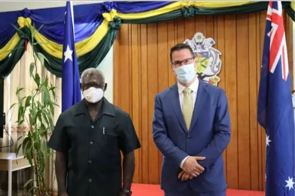 "Australia’s commitment to working with Solomon Islands on its security needs is to do so swiftly, transparently and with full respect for its sovereignty."