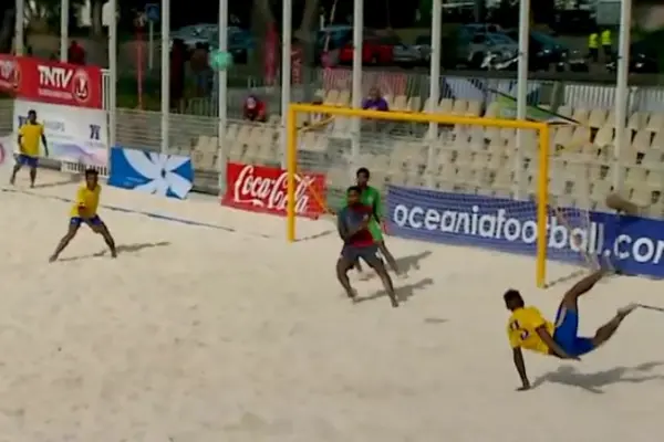 Solomon Islands Defeats New Caledonia in Beach Soccer Opener