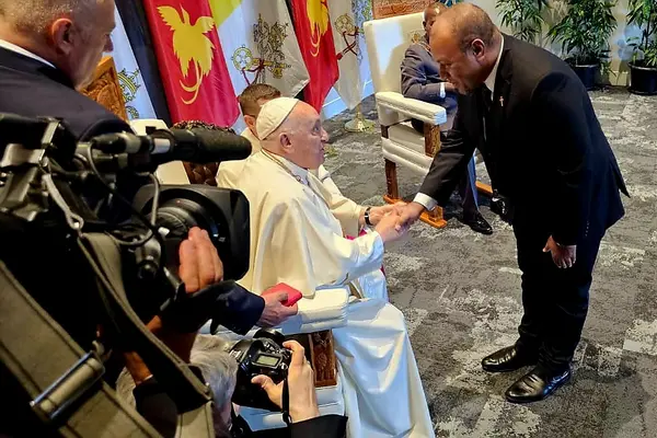 "The Pope's words of peace and unity are particularly significant for the Pacific region, where we strive for cooperation, mutual respect, and solidarity," says High Commissioner Soaki.