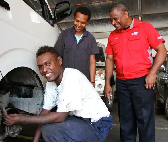 APTC is a development initiative funded by the Australian Government to deliver training and to increase the supply of skilled workers in targeted sectors in the Pacific region. APTC has campuses in Fiji, Samoa,Vanuatu, Papua New Guinea and Solomon Islands.