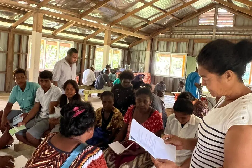 The workshop, organized for WDC members, church representatives, school and health committees, youth and women’s groups, persons with disabilities, and local business leaders, aimed to address the gap in citizen engagement in setting development priorities.