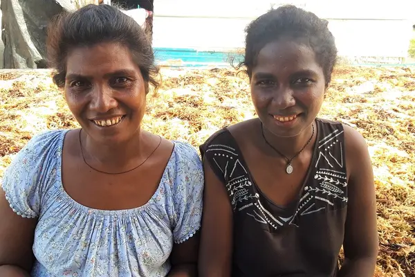 Kurisi and Kamaki earn good money from seaweed farming, but readily admit that they need to manage their financial resources more effectively.