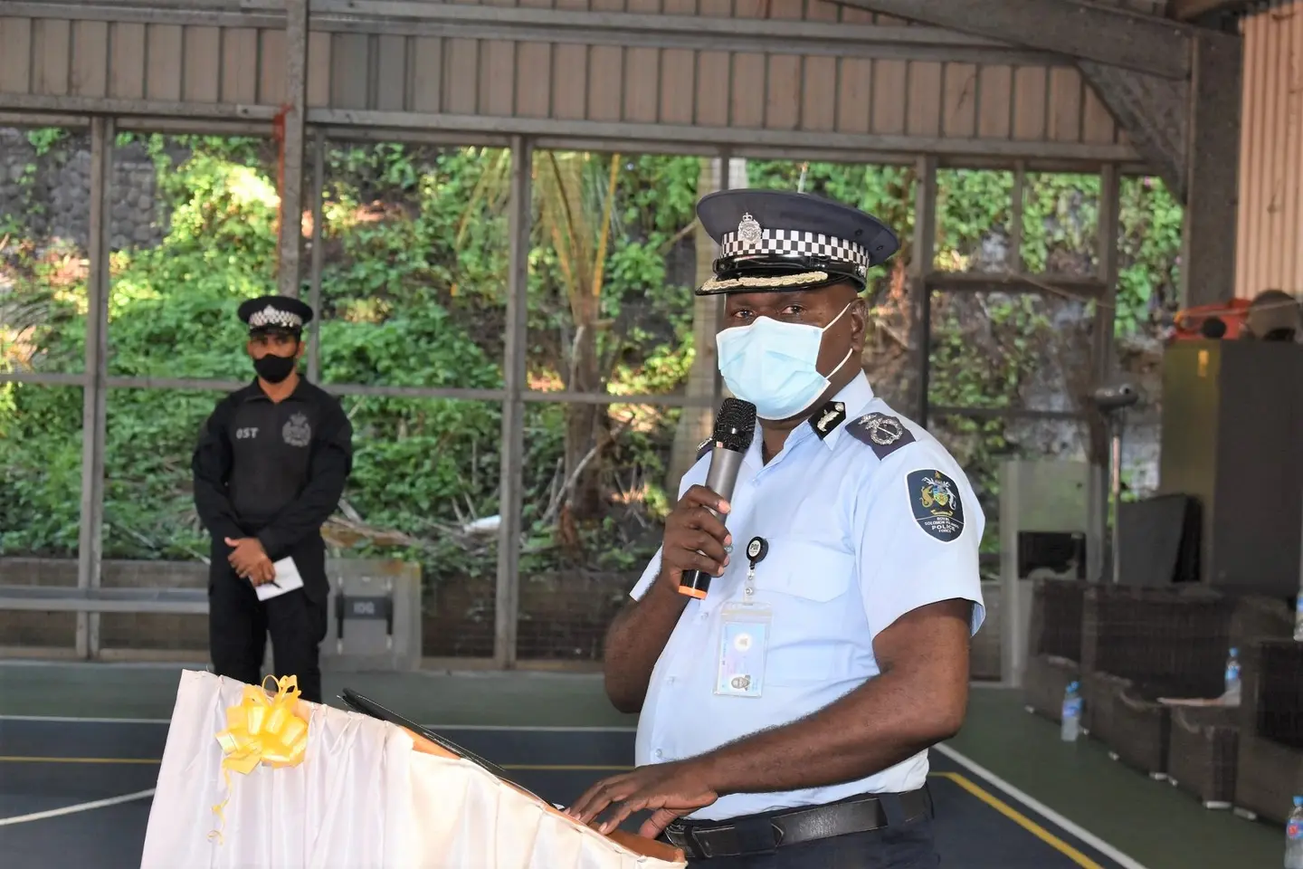 Deputy Commissioner (DC) National Security and Operation Support Mr Ian Vaevaso.