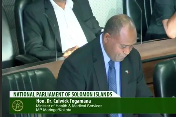 Togamana says that criminal activities should not dictate political outcomes.
