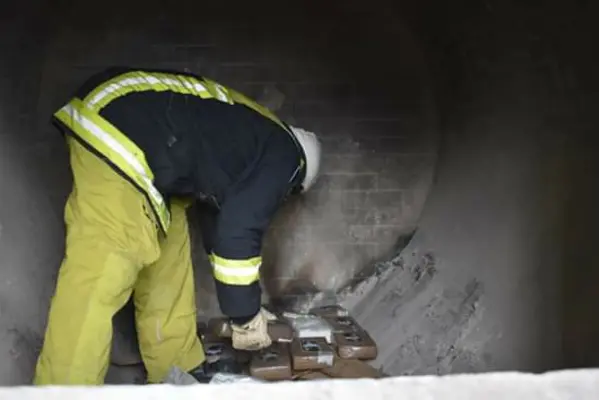 Police Destroys 745 Kilograms of Cocaine