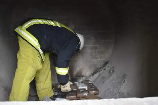 Police Destroys 745 Kilograms of Cocaine