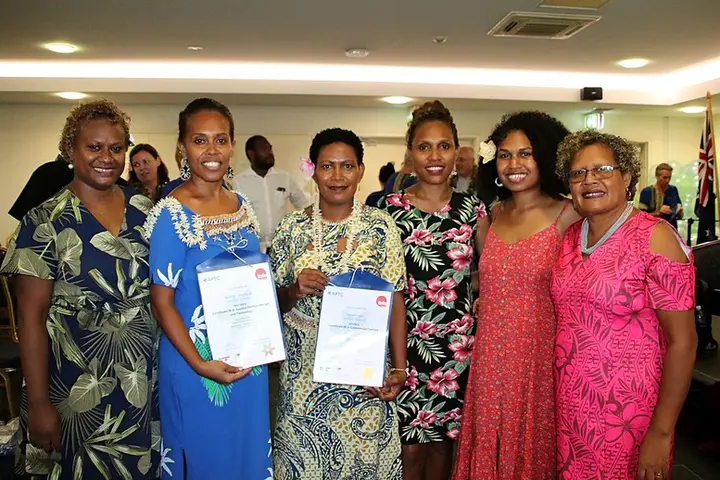 One hundred and six Solomon Islanders, including 63 women, graduated with internationally recognised qualifications and awards in 17 technical and vocational programs.