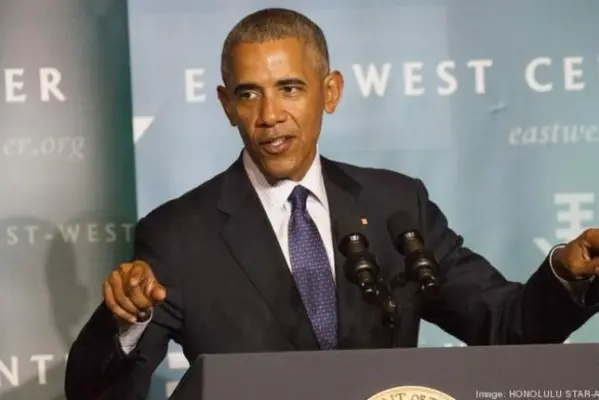 President Obama addresses Pacific Islands Leaders in Honolulu at the conclusion of the 10th Pacific Islands Conference of Leaders.