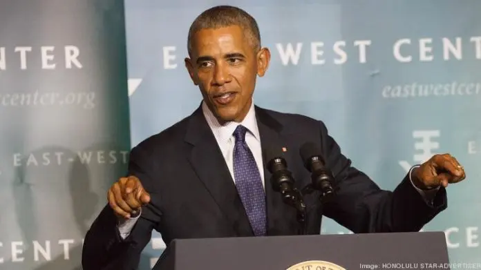 President Obama addresses Pacific Islands Leaders in Honolulu at the conclusion of the 10th Pacific Islands Conference of Leaders.
