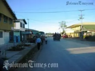 Auki town was where the RAMSI Chief met with Malaita Premier and more than twenty community leaders.