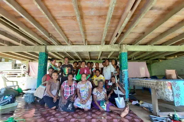 Participants at Wango Community-West Makira constituency.