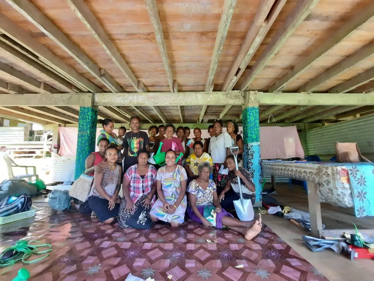 Participants at Wango Community-West Makira constituency.