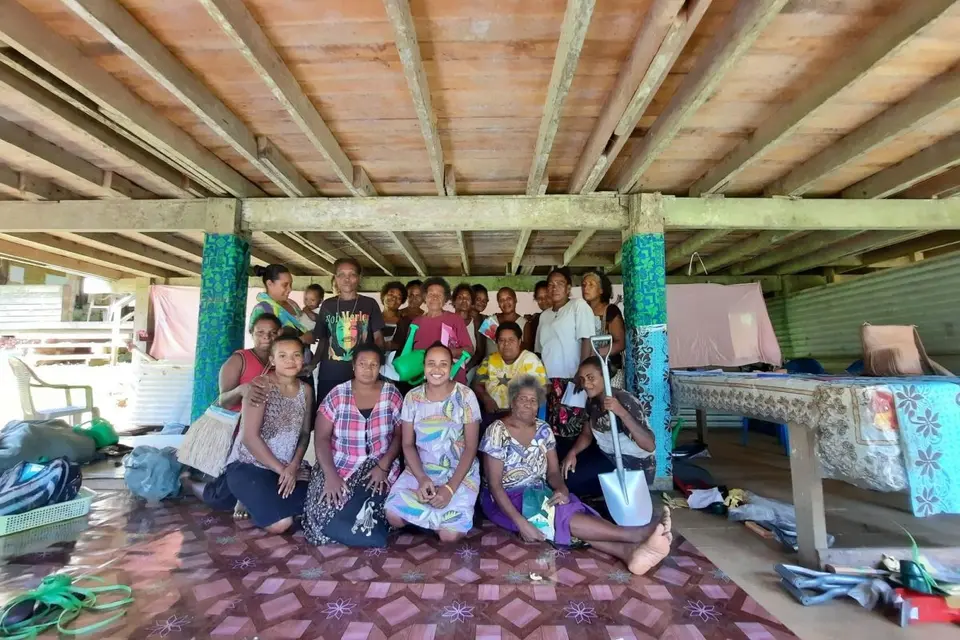 Participants at Wango Community-West Makira constituency.