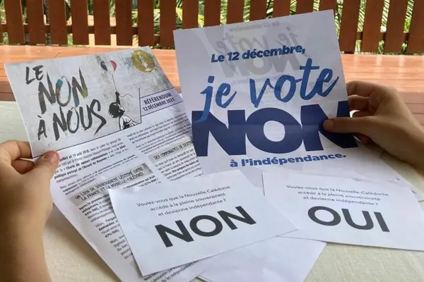 "This referendum, for us, is not the third referendum. We consider that there are only two legitimate referendums - 2018 and 2020. This referendum is the referendum of the French state, not ours," New Caledonia's congress president Roch Wamytan, a pro-independence leader, said