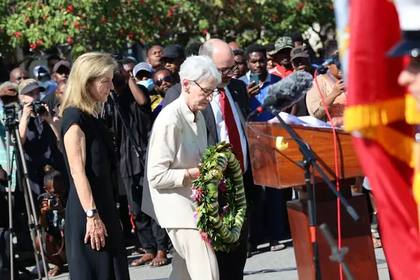 US Deputy Secretary of State Wendy Sherman sought to reiterate the US's intention of consolidating ties with Pacific island nations.