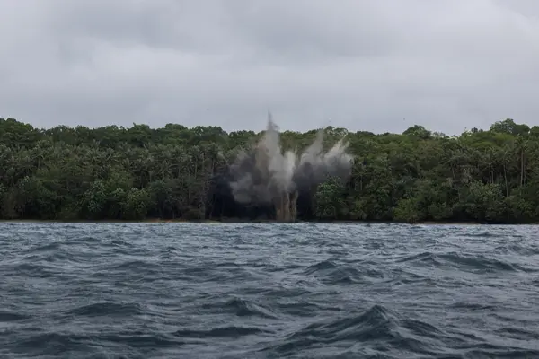 Disposal of an Explosive Remnant of War near Munda