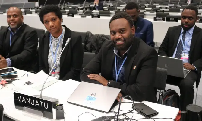 Although Vanuatu is one of the least contributors of greenhouse gasses, the island nation has made a firm commitment in its Nationally Determined Contribution that by 2030 Vanuatu will have 100% of its electricity generated by renewable and sustainable energy.