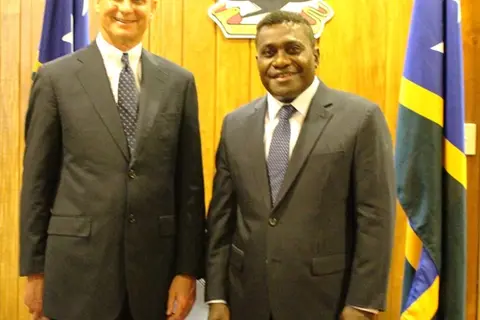Pastor Ted thanked the Government and the people of Solomon Islands for the warm reception and hospitality shown to him upon arrival.