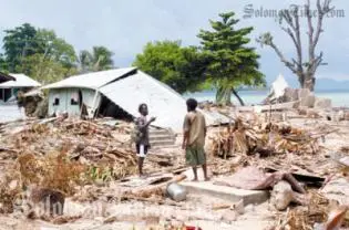 Solomon Islands joins three other countries in the Pacific that are most vulnerable to natural disasters.