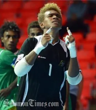 "It's just amazing. This was my first World Cup, so I never even dreamed that I would score here," says Anthony Talo.