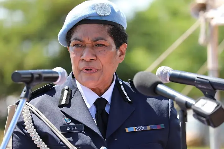 Ms. Unaisi Bolatolu-Vuniwaqa, who also served in the Solomon Islands under RAMSI, was the first woman to be appointed as Police Commissioner of the world's largest peacekeeping mission, UNMISS.