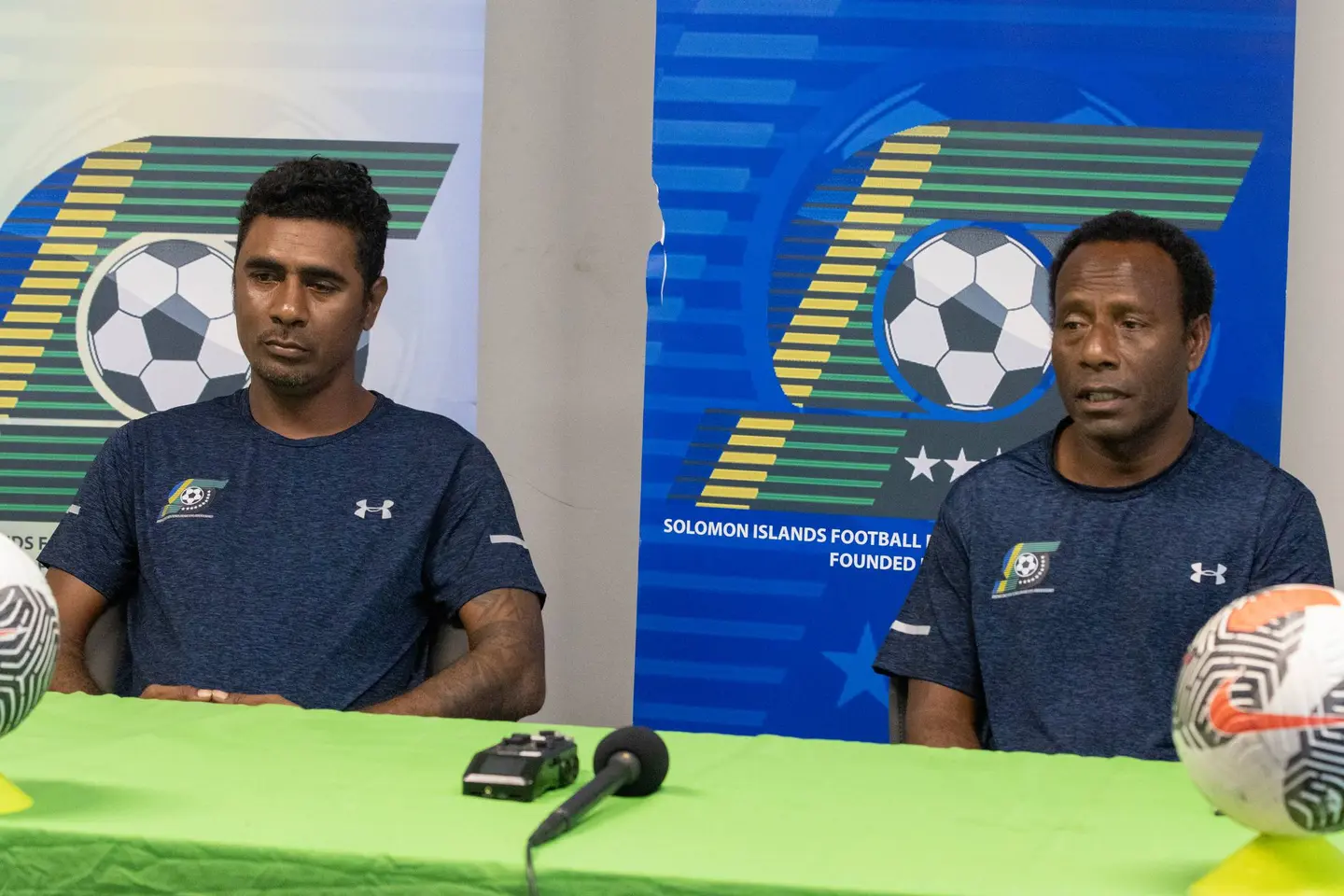 “I’m satisfied with the players I have now. We have been working very hard to build chemistry, and I have seen significant progress as we look ahead,” said Suri (r).