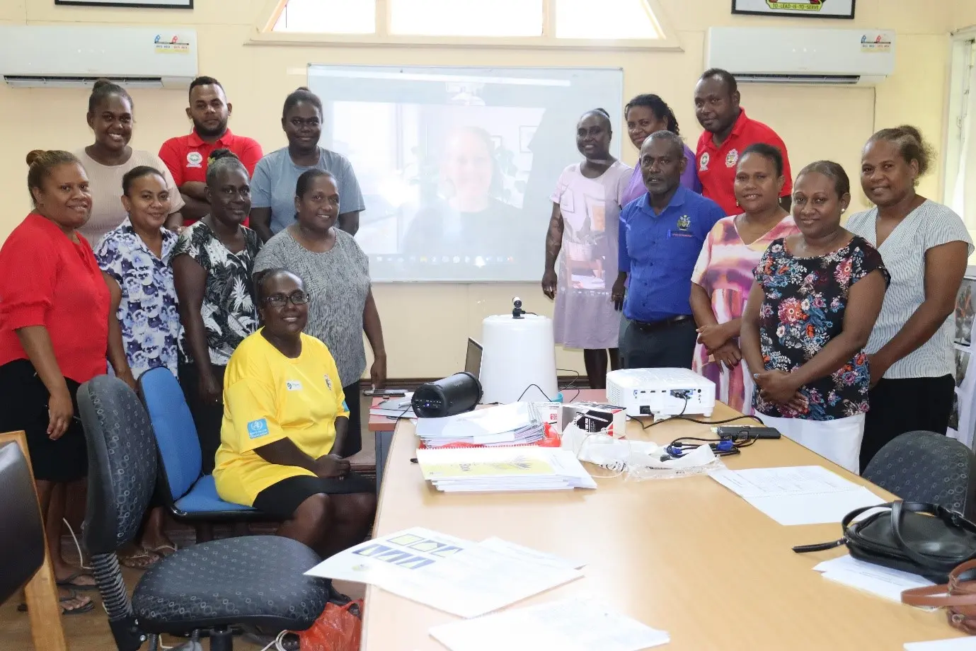The participants of the refresher training had the opportunity to learn about key information related to scabies control including the cause, sources of transmission and updated treatment regimens.