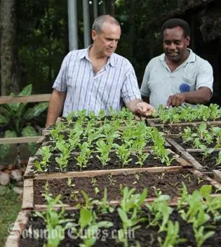 Kastom Garden works through partnerships with around 100 community based organizations.