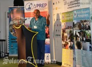 Mr Taito Nakalevu, Pacific Adaptation to Climate Change (PACC) Regional Project Manager at the Secretariat of the Pacific Regional Environment Programme (SPREP)