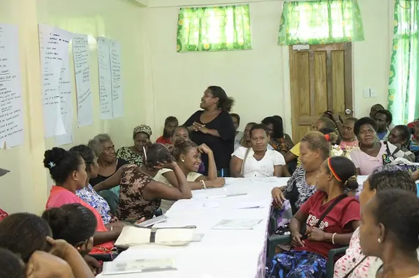 The 53 women and seven men took part in a three-day Information Sharing and Planning workshop in Auki last week as part of UN Women’s Markets for Change project.