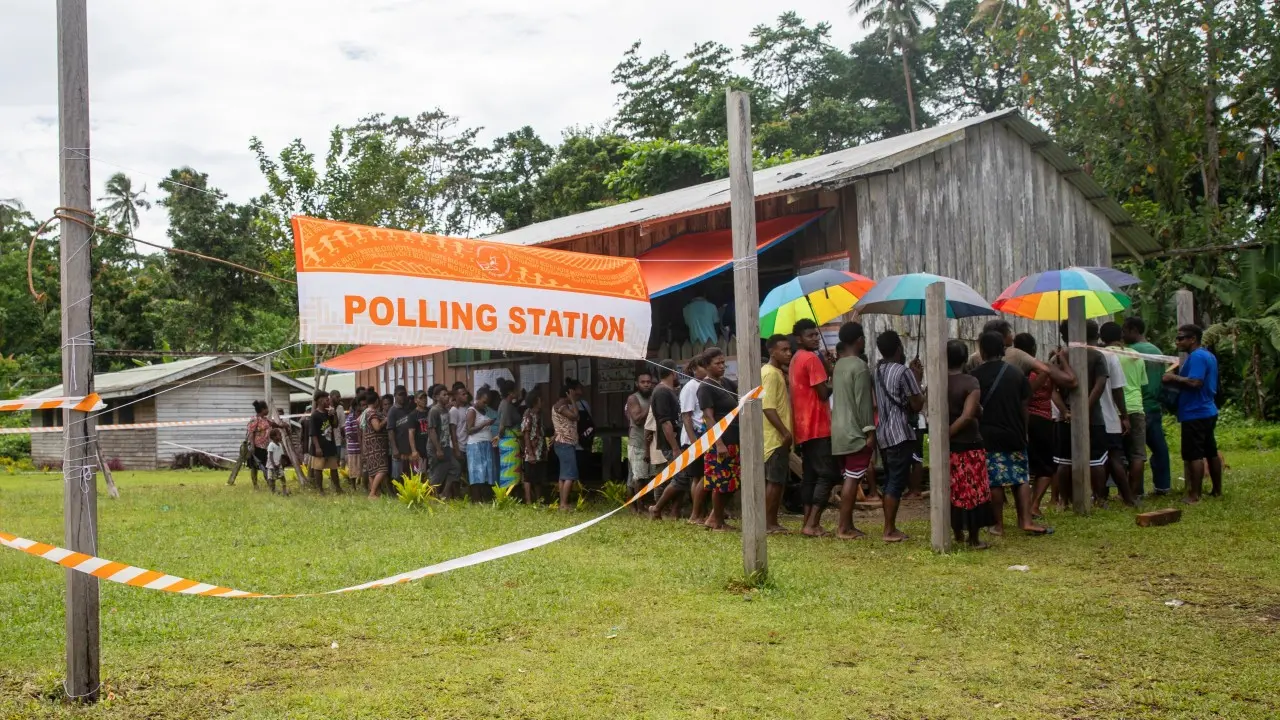 Australia was acknowledged for its significant financial contribution of AU$25 million [SBD135 million] that enabled the country’s historic joint election last month.
