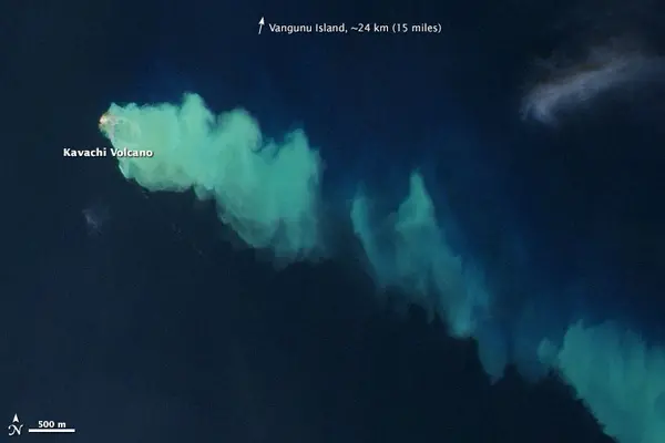 Kavachi is one of the most active submarine volcanoes in the south-west Pacific Ocean.